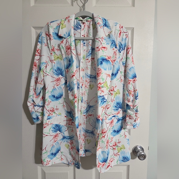 The Pioneer Woman Jackets & Blazers - Pioneer Woman Floral Print Open Jacket